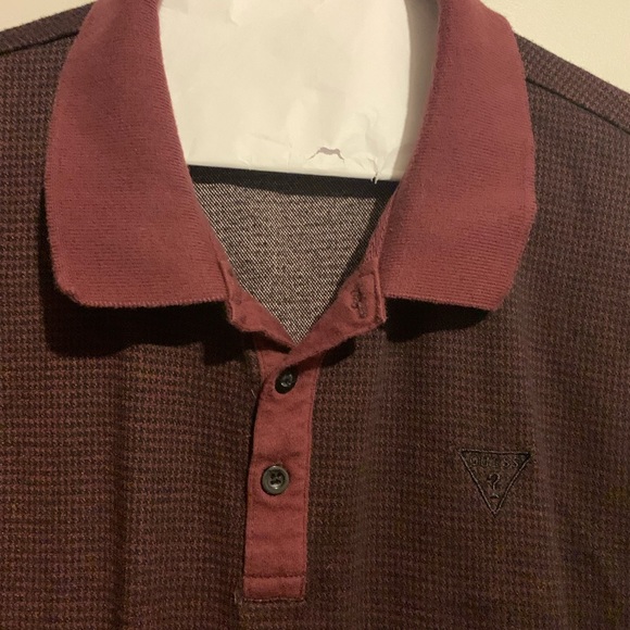 Dark purple, Guess polo. - Picture 2 of 4